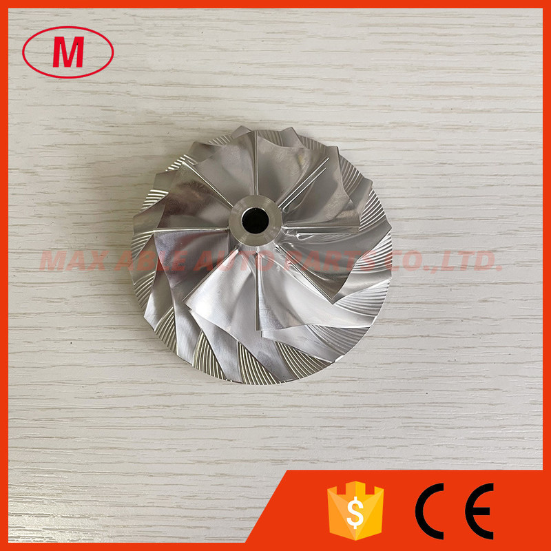 HX40 3599593 8+8 blades 56.00/83.03mm turbo milling/aluminum 2618/billet compressor wheel for 3534921/4035626/3532494
