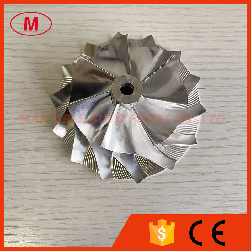 68.98/99.03mm forward 7+7 Blades high performance No Threaded turbo aluminum 2618/milling/Billet compressor wheel