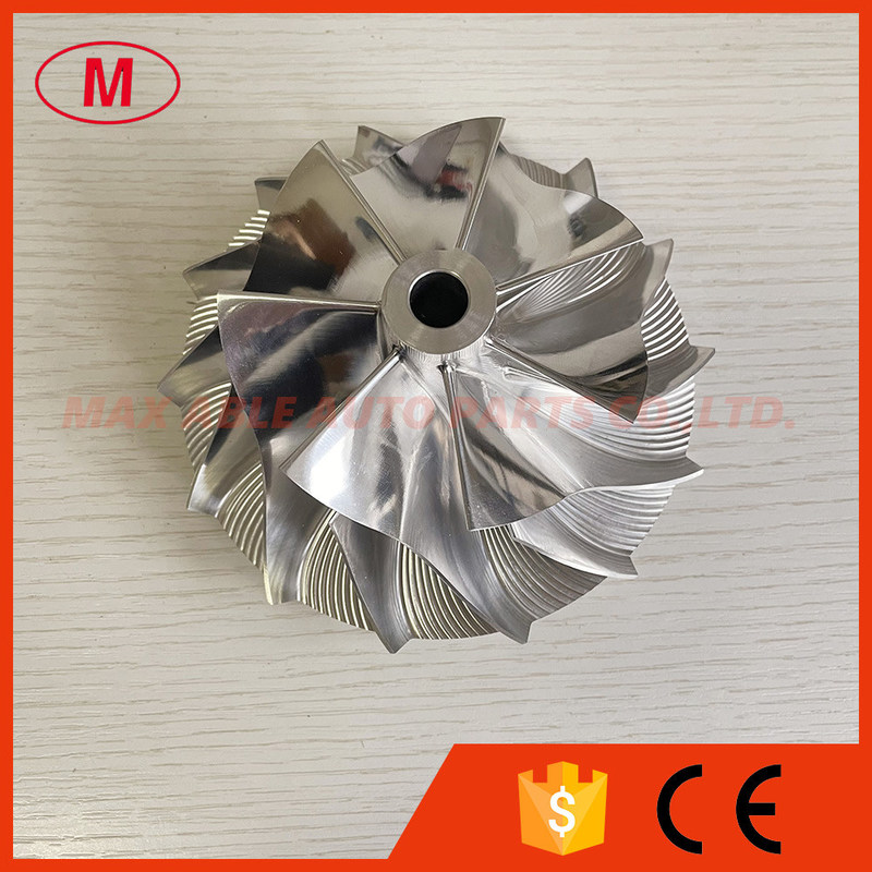 HC5A 3521919 86.89/127.00mm 7+7 blades high performance turbo milling/aluminum 2618/billet compressor wheel for 3594043