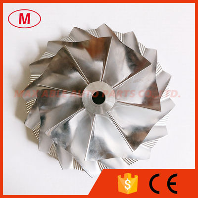 HX82 106.56/152.04mm 8+8 palas Turbo fresado/aluminio 2618 /rueda de compresor de tocho